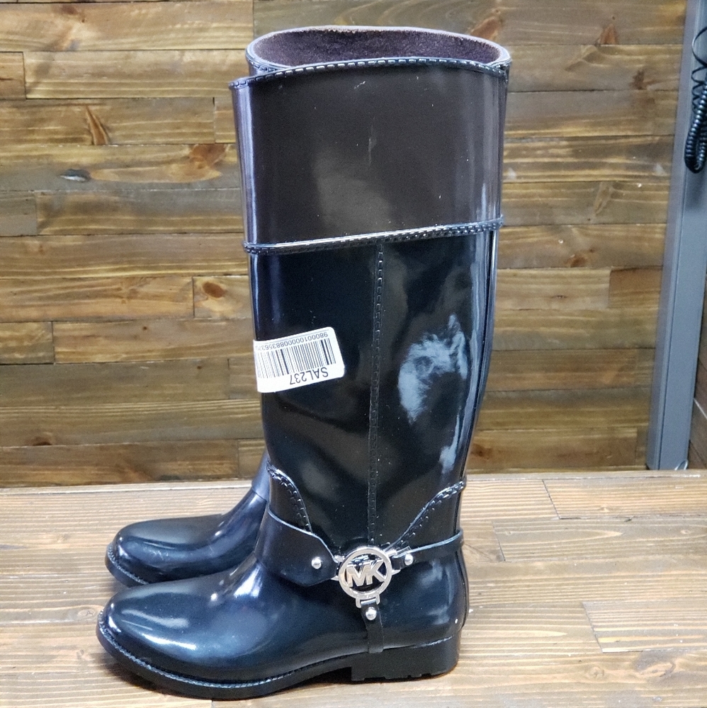 Michael Kors Rain Boots Size 6 - Picture 2 of 7